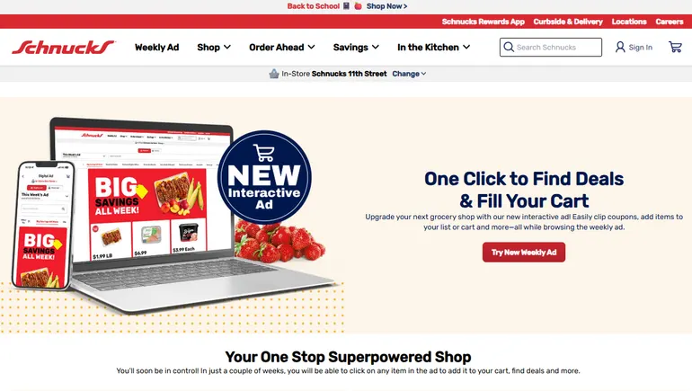Schnucks 通过AI助手和互动周报增强数字购物体验
